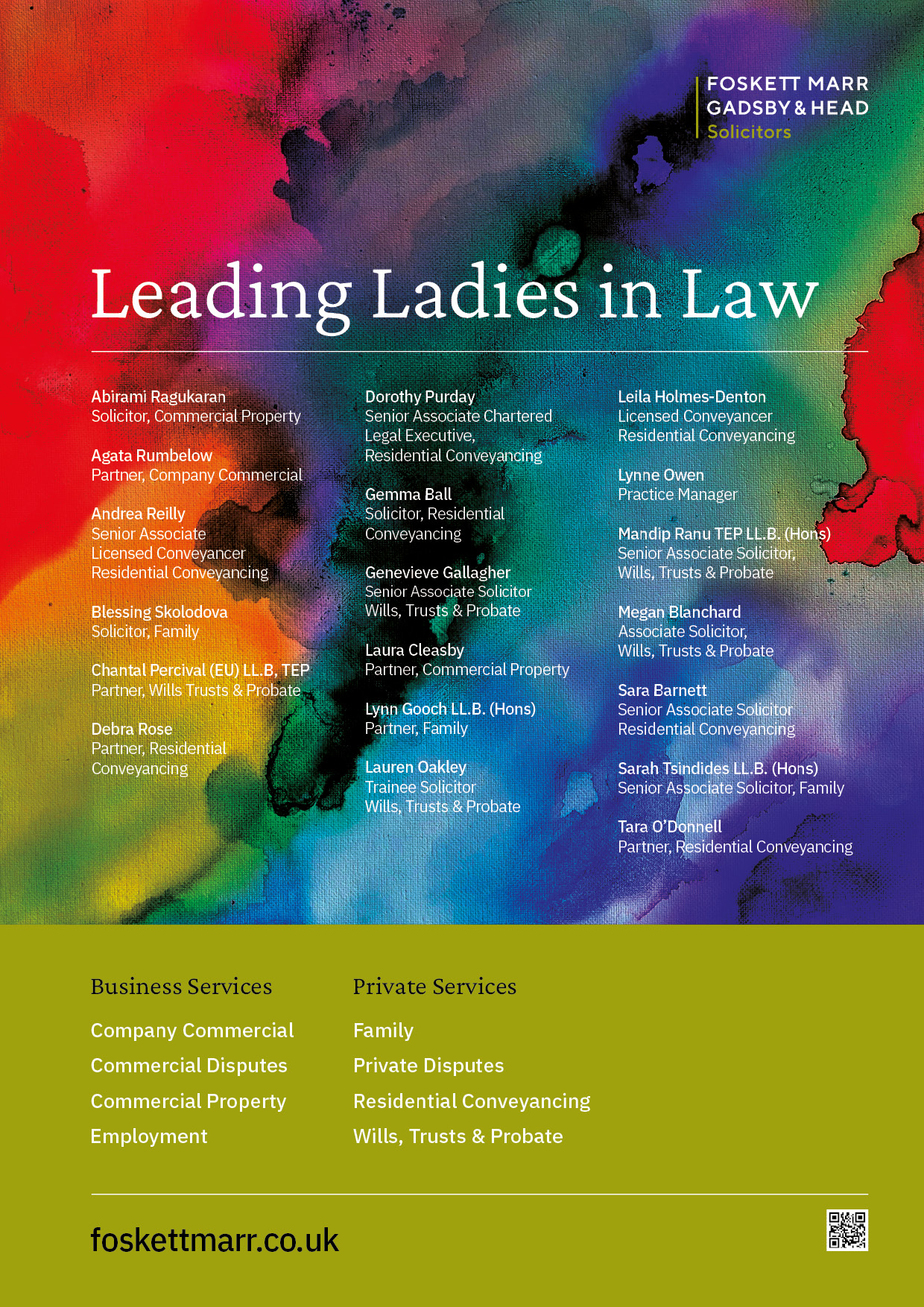 Leading Ladies in Law_Foskett Marr